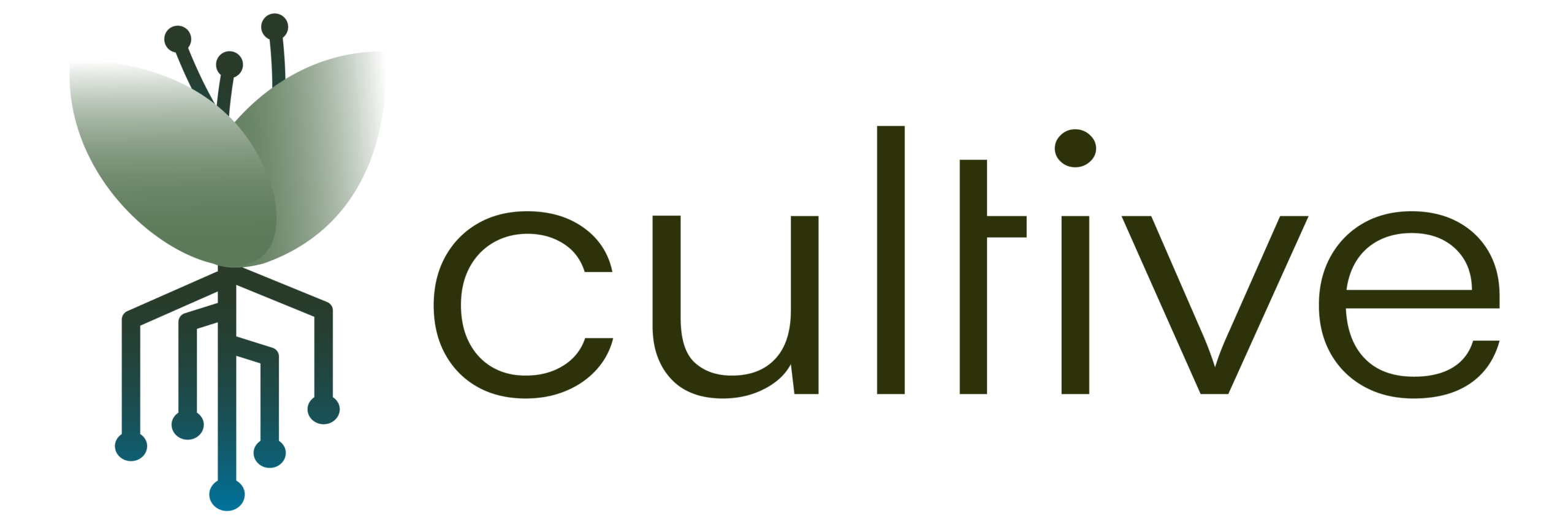 Logo Cultive – potagers d’intérieur connectés