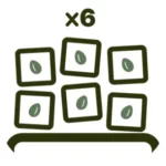 Icône Plantez jusquau 6 variétés